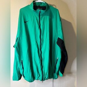 Nike Men's Green and Black Windbreaker